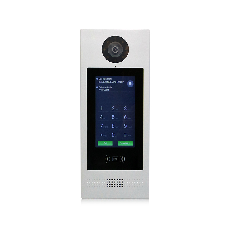 Système d'interphone vidéo filaire de 7 pouces avec caméra de téléphone de  porte étanche, enregistrement de soutien / sonnette instantanée